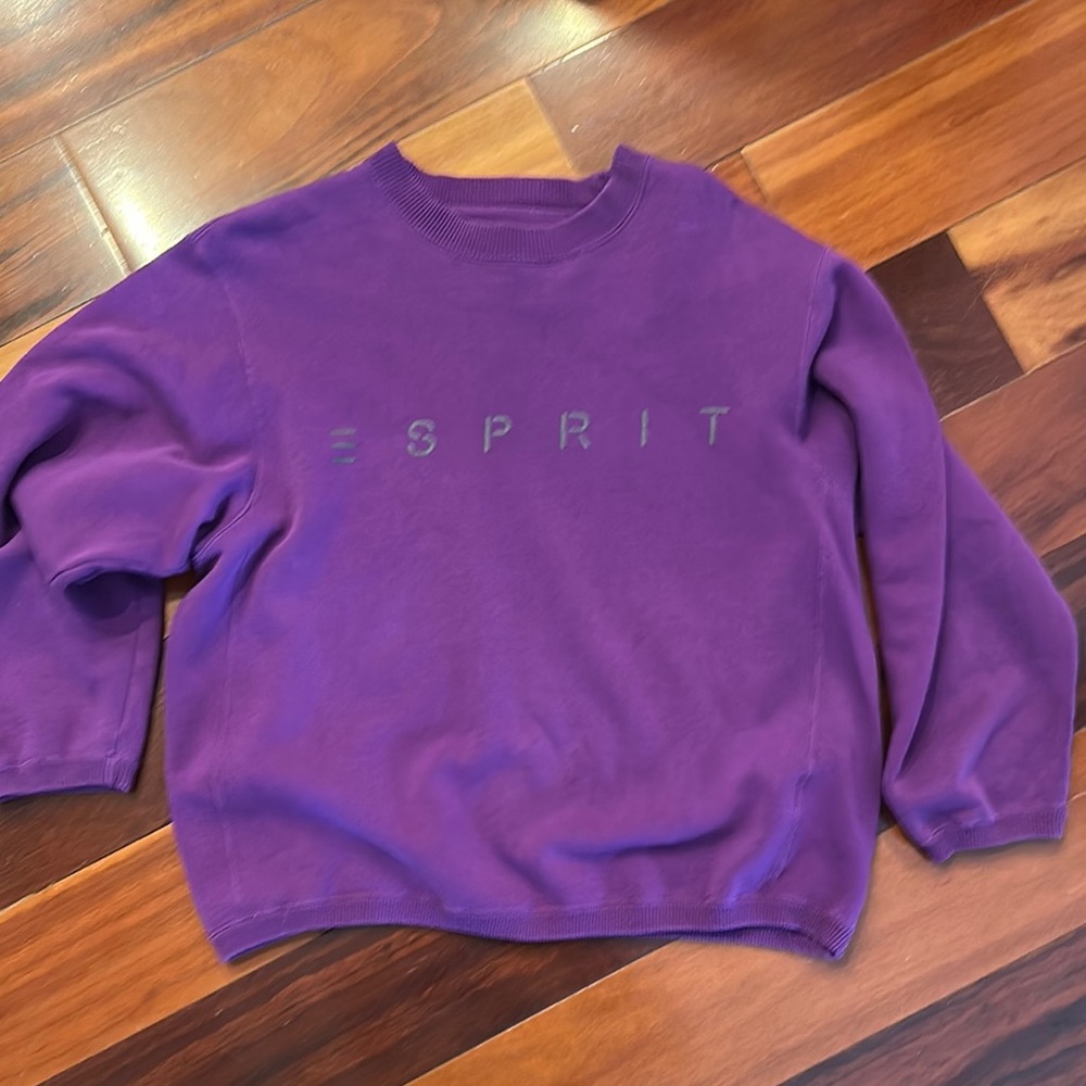 Vintage Esprit Purple Sweatshirt